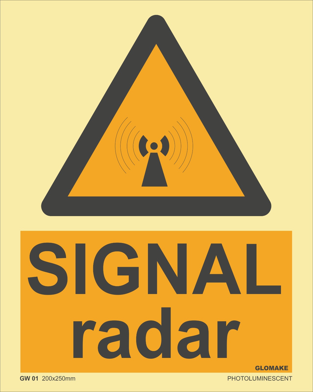 SIGNAL RADAR 
(GW 01)